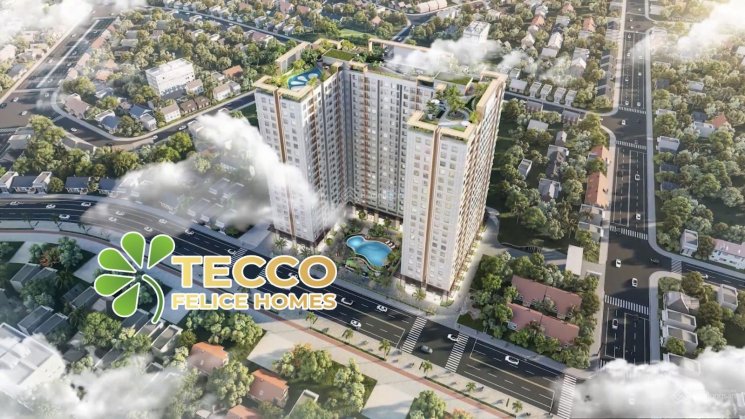Tecco Felice Home thanh toán chỉ từ 200 triệu, ân hạn gốc lãi đến khi nhận nhà.